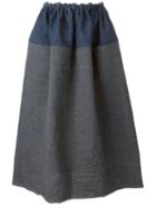 Daniela Gregis Panelled Midi Skirt