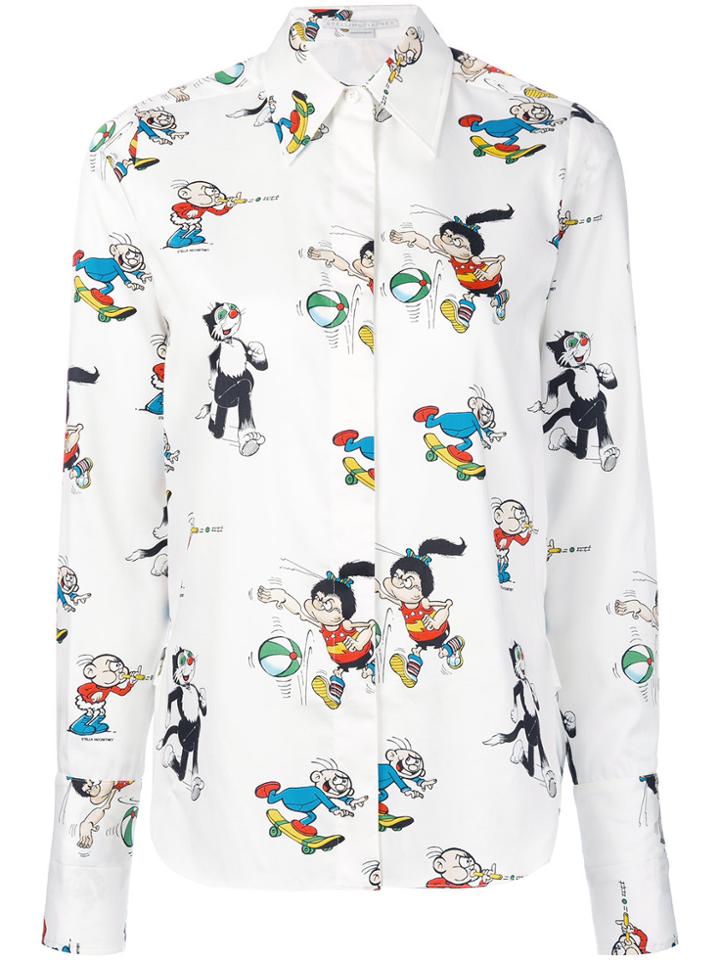 Stella Mccartney Didi Dandy Print Shirt - White