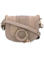 See By Chloé Small Hana Crossbody Bag, Women's, Nude/neutrals, Cotton/leather/suede