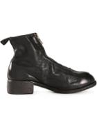 Guidi Front Zip Boots, Men's, Size: 40, Black, Horse Leather/leather