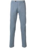 Al Duca D'aosta 1902 Fitted Chino Trousers - Grey