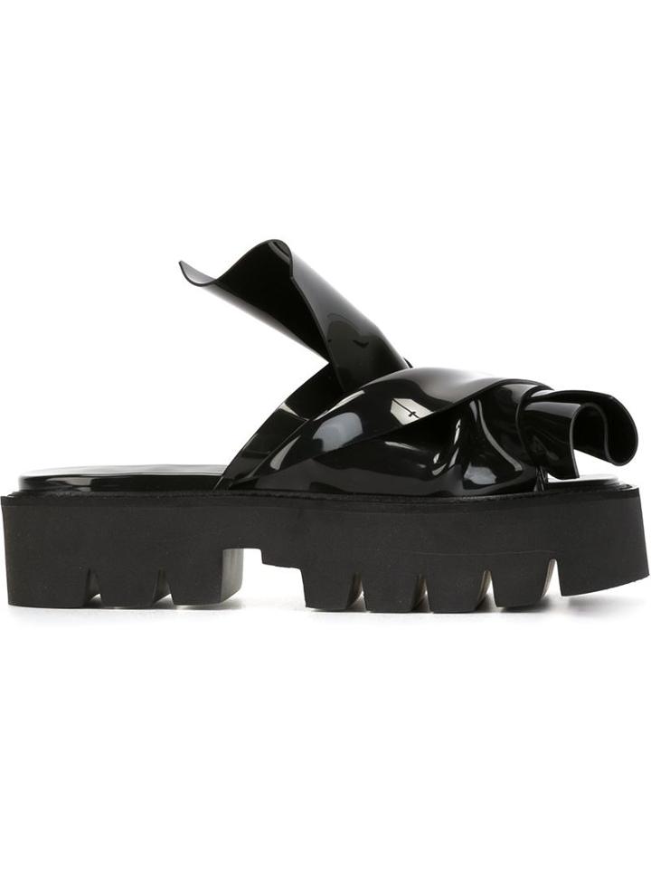 No21 No21 X Kartell Knot Sandals, Women's, Size: 35, Black, Rubber