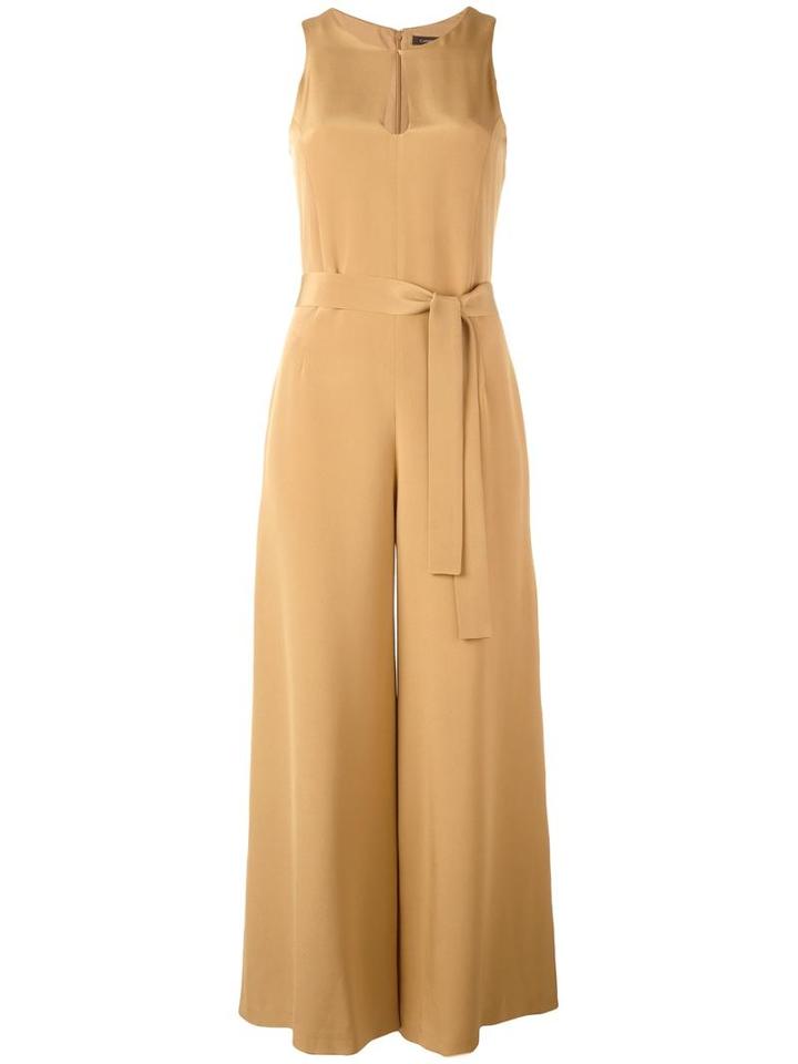 Catherine Quin 'albertini' Jumpsuit, Women's, Size: 4, Nude/neutrals, Silk
