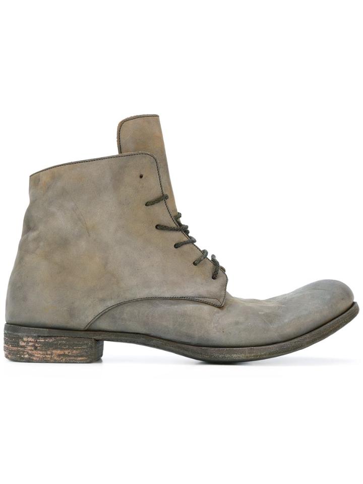 A Diciannoveventitre Lace-up Boots - Green