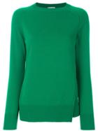 Tomas Maier Double Front Cashmere Sweater - Green