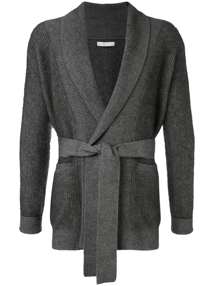 Estnation Double Breasted Cardigan - Grey