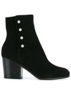 Maison Margiela Studded Ankle Boots - Black
