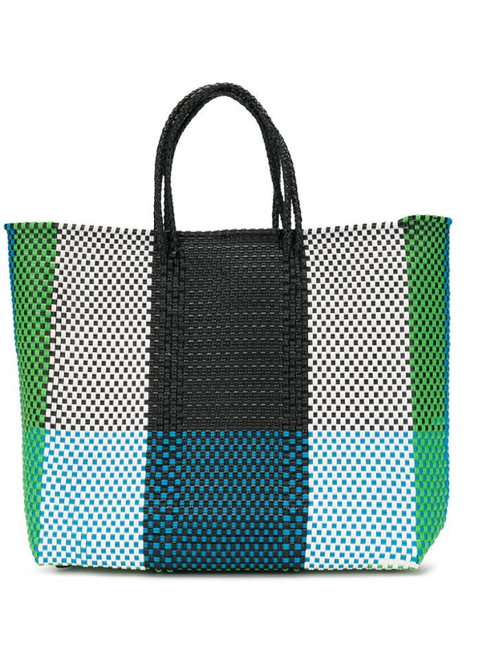 Truss Nyc Colour Block Tote - Multicolour