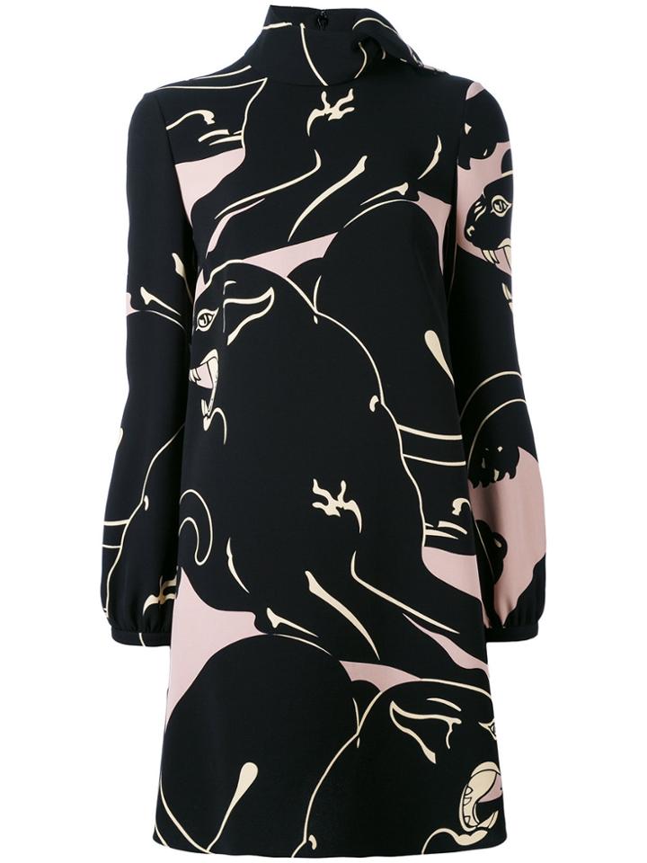 Valentino Decorative Dress - Black