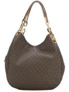 Michael Michael Kors Fulton Large Shoulder Bag - Brown