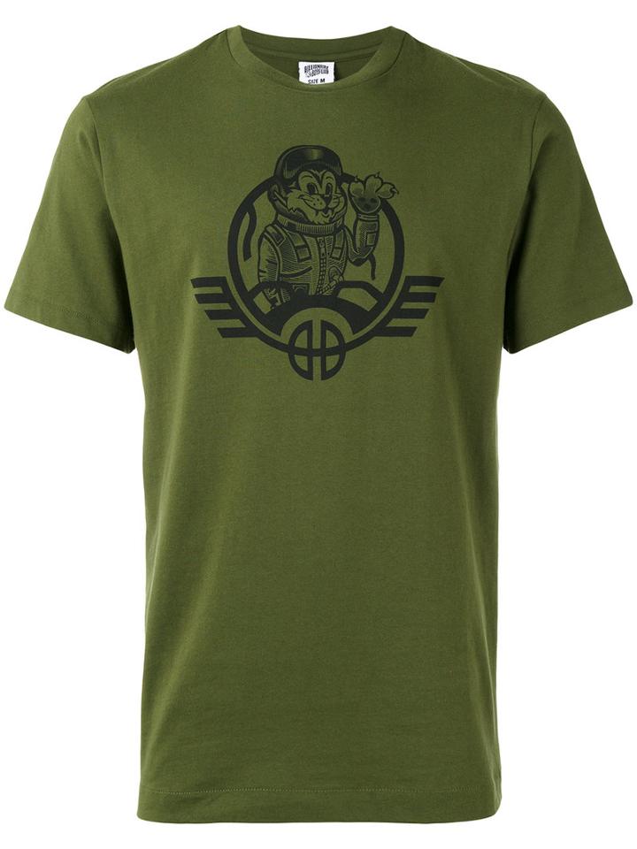 Billionaire Boys Club Printed Logo T-shirt, Men's, Size: Small, Green, Cotton