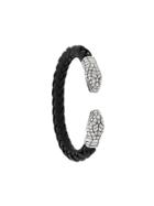 Nove25 Snake Cuff Bracelet - Black