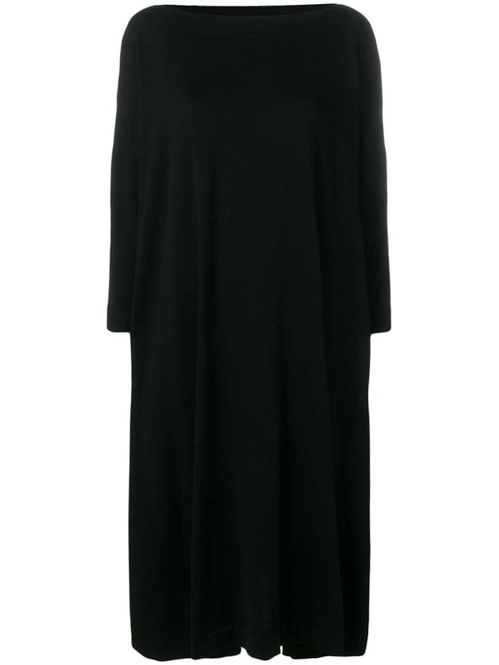Daniela Gregis Relaxed Midi Dress - Black