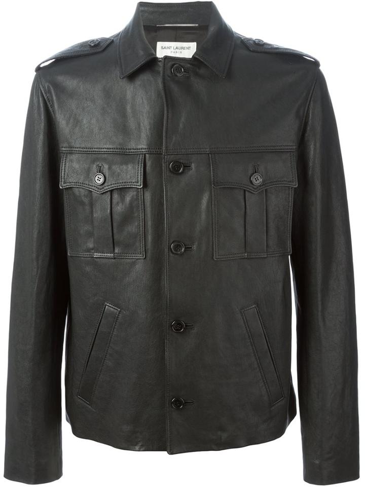 Saint Laurent Cargo Pocket Jacket