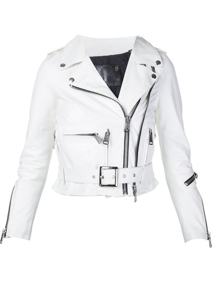 R13 'shrunken Moto' Jacket