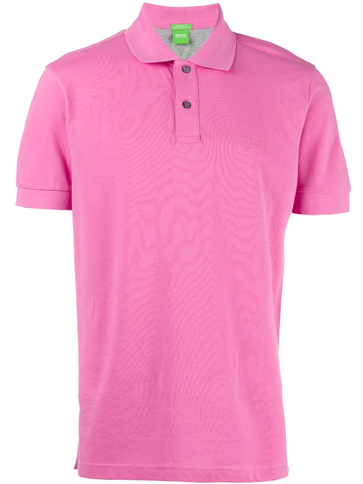 Boss Hugo Boss - Classic Polo Shirt - Men - Cotton - L, Pink/purple, Cotton