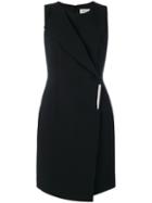 Dkny - Shift Dress - Women - Polyester/spandex/elastane - 8, Black, Polyester/spandex/elastane