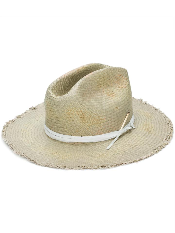 Nick Fouquet Embellished Sun Hat - Nude & Neutrals