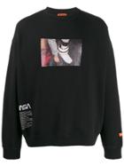 Heron Preston Nasa Photo Print Sweatshirt - Black