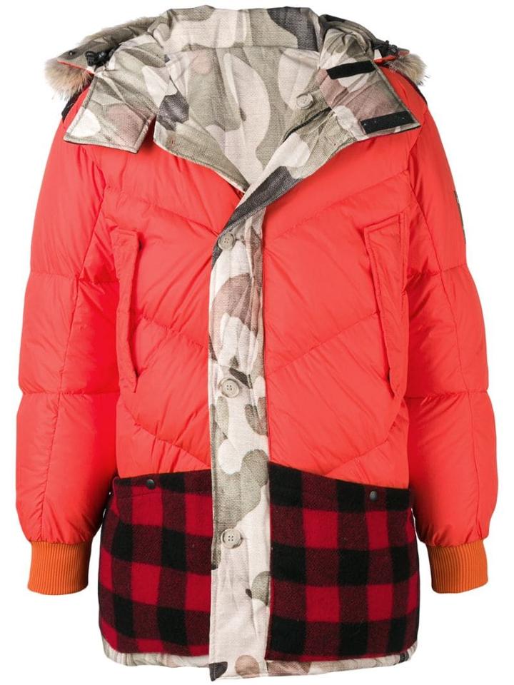 Woolrich Woolrich X Griffin Reversible Contrast Panel Down Jacket -
