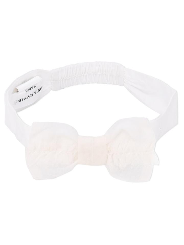 Rykiel Enfant Bow Head Band, Girl's, White