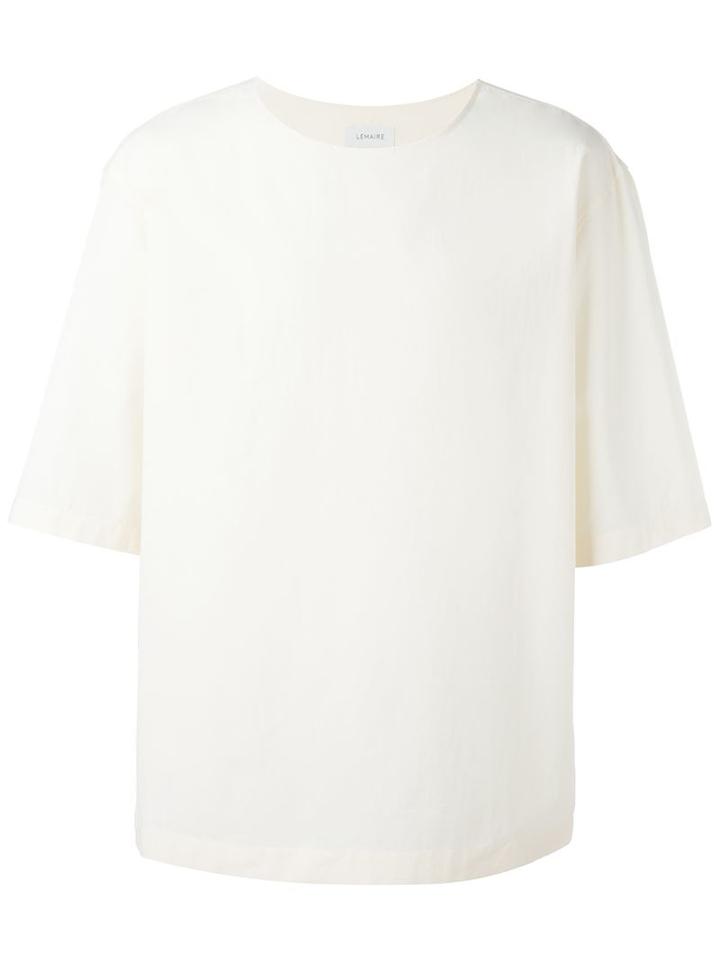 Lemaire Boxy Fit T-shirt, Men's, Size: 46, Nude/neutrals, Cotton