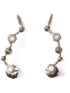 Bjorg 'the Stairway' Earrings - Metallic