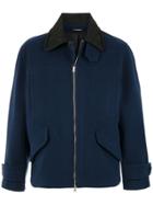 À La Garçonne Martingale Jacket - Blue