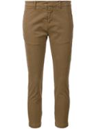 Nili Lotan French Military Trousers, Women's, Size: 4, Brown, Cotton/spandex/elastane