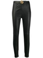 Just Cavalli Belted Skinny Trousers - Black