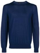 Z Zegna Loose Fitted Sweater - Blue