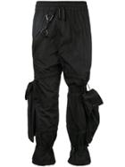A-cold-wall* Double Tie Trousers - Black
