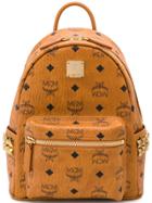 Mcm Stark Classic Backpack - Brown