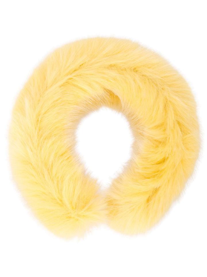 Shrimps Melete Furry Headband - Yellow