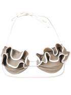 Marysia Zuma Bikini Top - Grey