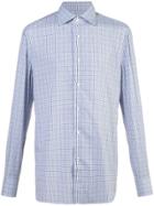 Isaia Plaid Shirt - Blue