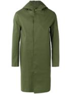 Mackintosh Hooded Coat, Men's, Size: 40, Green, Cotton