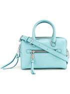 Marc Jacobs Small 'recruit' Bauletto Tote, Women's, Blue, Calf Leather