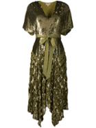 Temperley London Akiko Sequin Dress - Green