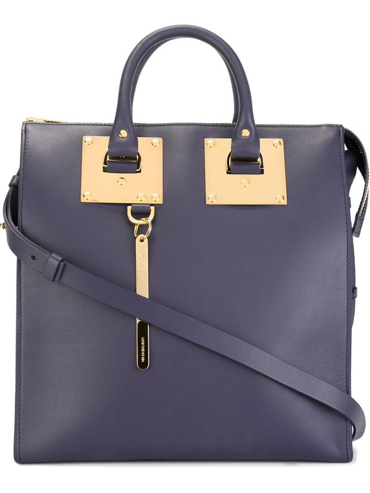 Sophie Hulme Square Tote Bag
