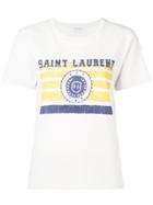 Saint Laurent Université Printed T-shirt - White