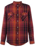Levi's Vintage Clothing 'shorthorn' Plaid Shirt, Men's, Size: Medium, Red, Cotton