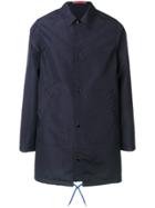 Ps By Paul Smith Classic Collar Coat - Blue
