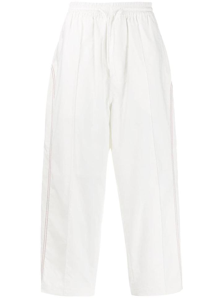 Y-3 Luxe Track Trousers - White