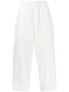 Y-3 Luxe Track Trousers - White