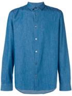 A.p.c. Denim Button Shirt - Blue