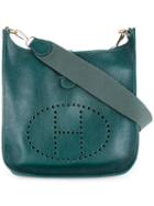 Hermès Vintage Evelynne Punch Hole Bag, Women's, Green