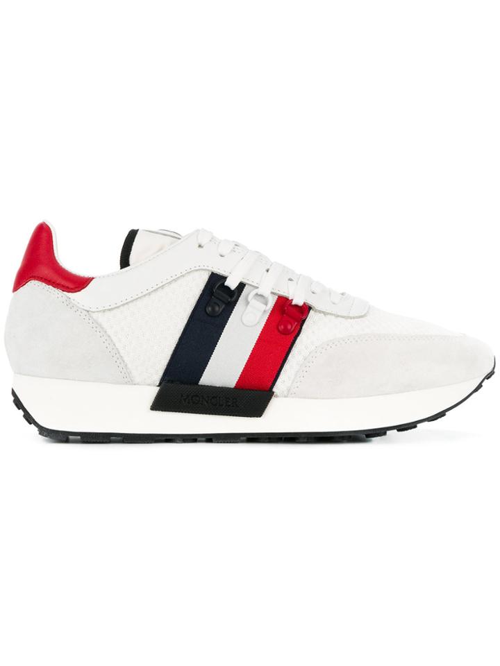 Moncler Logo Sneakers - White