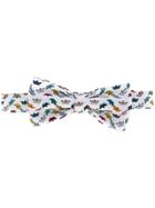 Fefè Boat Print Bow Tie - White