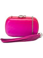 Corto Moltedo Tassle Susan Clutch Bag - Pink